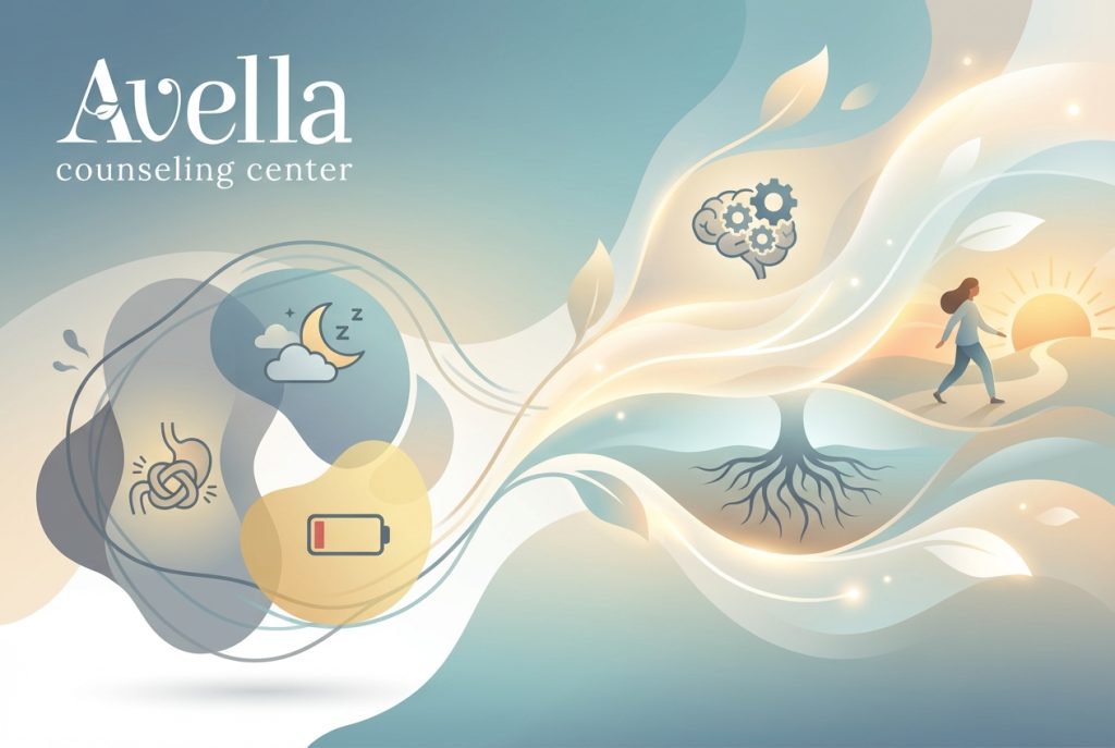 When Anxiety and Depression Feel Physical: A Therapy-Based Guide to Calming Your Mind-Body Loop