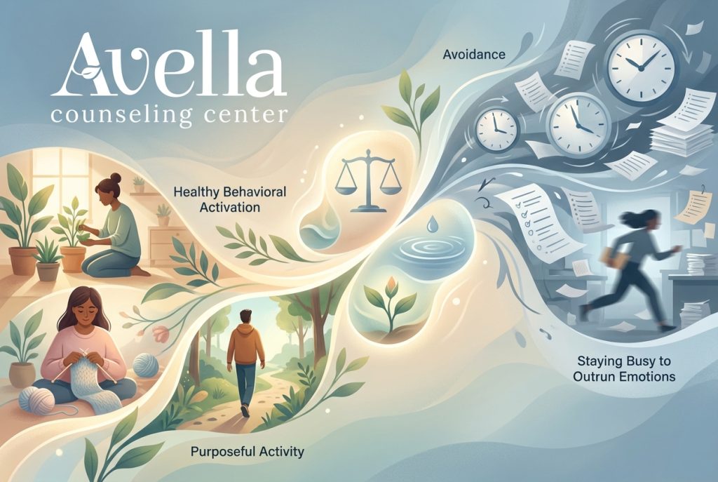 When Staying Busy Helps (and When It Doesn’t): A Therapist’s Guide to Healthy Distraction